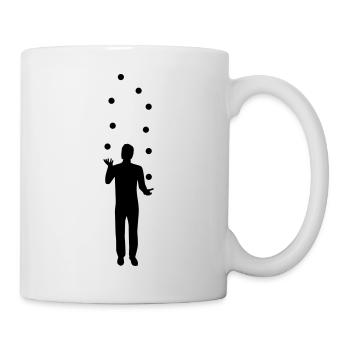 Juggling - Mug - white - Right