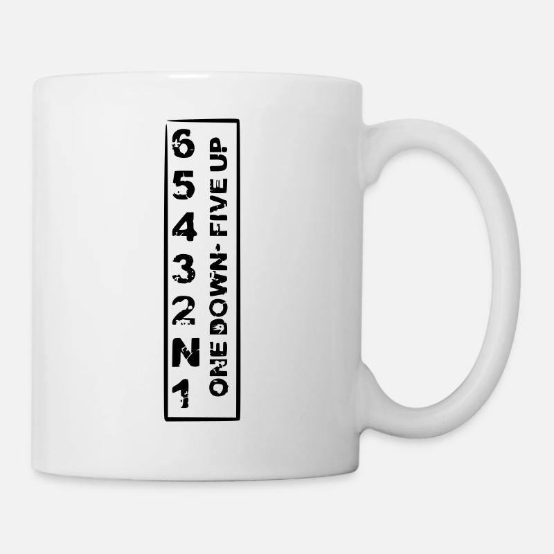one down five up - Tasse - Weiß