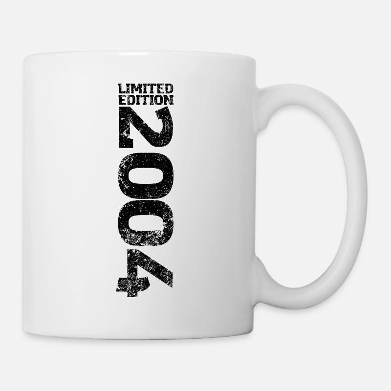 Limited Edition 2004 18. Geburtstag Geschenk - Tasse - Weiß