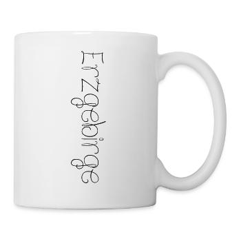 Erzgebirge ist meine Heimat - Tasse - Weiß - Rechts