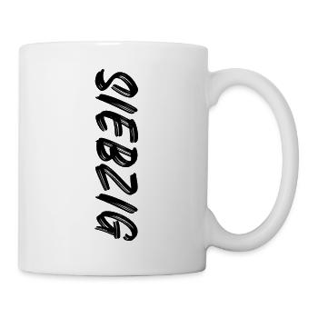 70. Geburtstag / Siebzig / 70 - Tasse - Weiß - Rechts