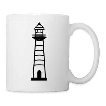 Phare - Mug blanc - blanc - Droite