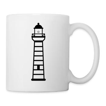 Phare - Mug blanc - blanc - Droite