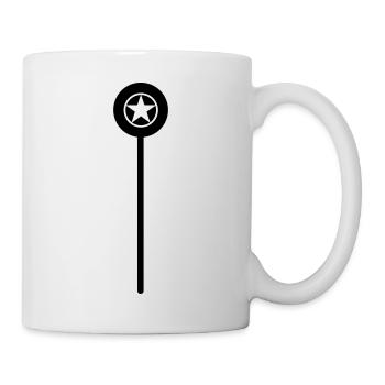 Zauberstab - Tasse - Weiß - Rechts