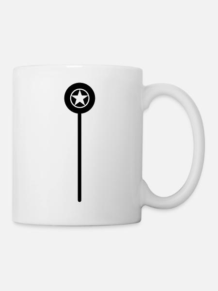 Zauberstab - Tasse - Weiß