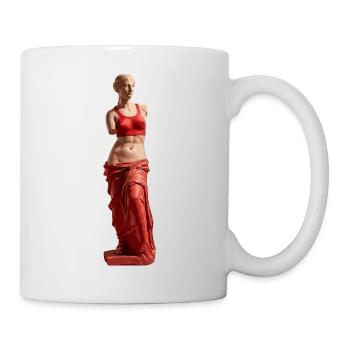 Vénus de Milo habillée - Mug blanc - blanc - Droite
