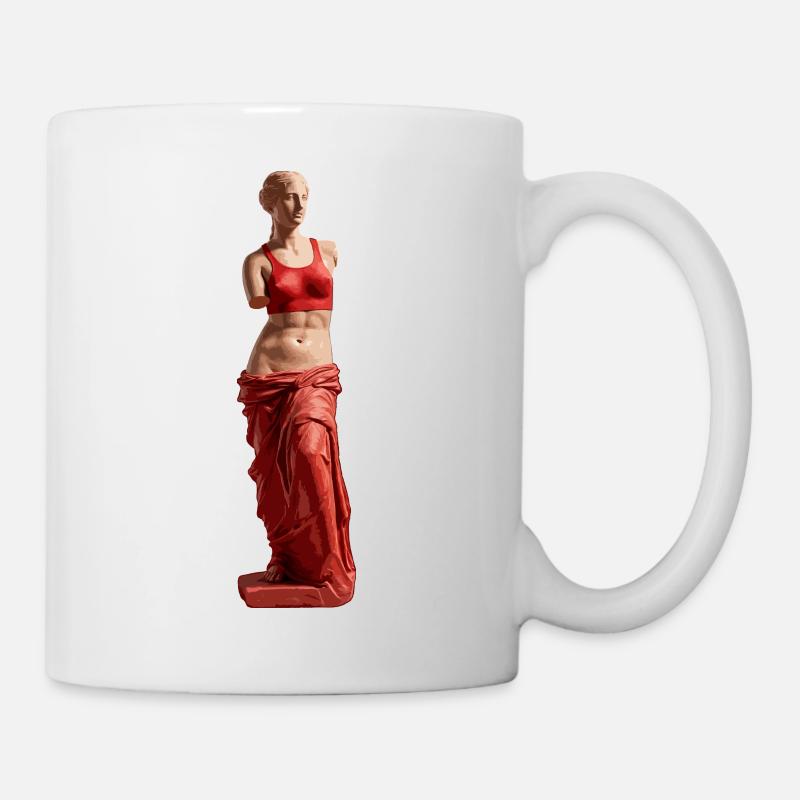 Vénus de Milo habillée - Mug blanc - blanc