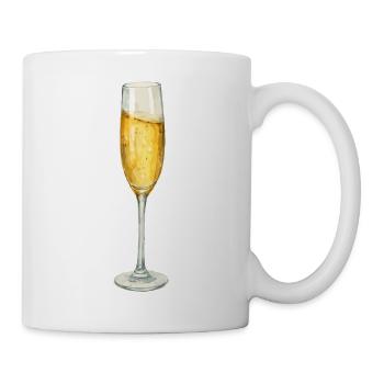 Verre à - Mug blanc - blanc - Droite