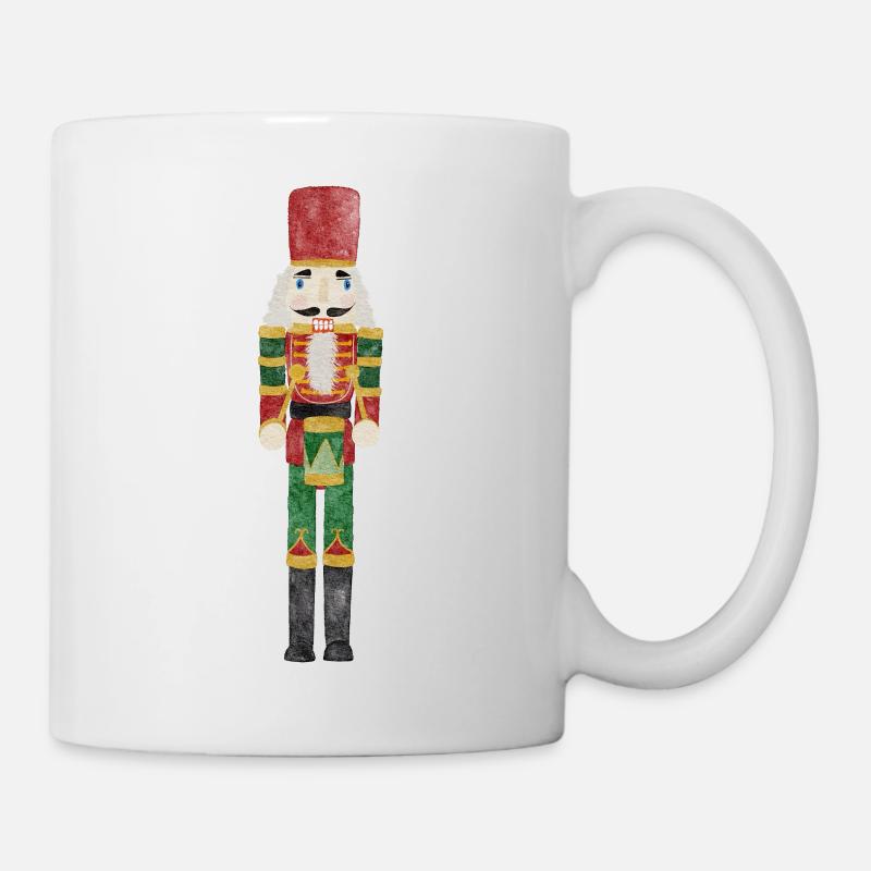 Casse-Noisette Aquarelle - Mug blanc - blanc