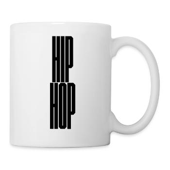 Hip Hop bold logo design  - Mug - white - Right