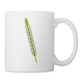 Rosemary Botanische Illustration - Tasse - Weiß - Rechts