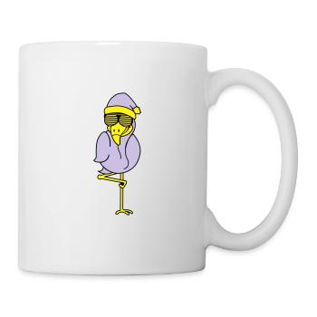 flamingo weihnachtsmann - Tasse - Weiß - Rechts