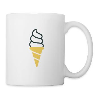 Macaroni - ice cream cone - Mug - white - Right