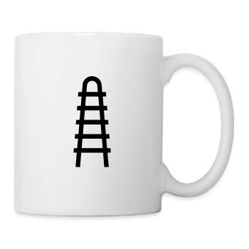 Leiter - Tasse - Weiß - Rechts