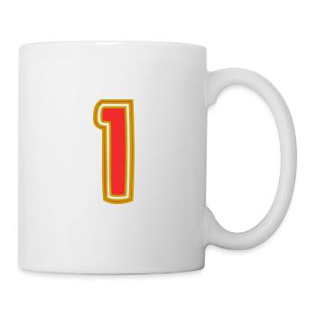 1. 1 YEAR. 1st ANNIVERSARY. 1 YEAR BIRTHDAY - Mug - white - Right