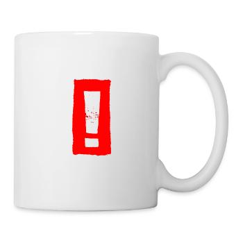 Point d'exclamation! - Mug blanc - blanc - Droite