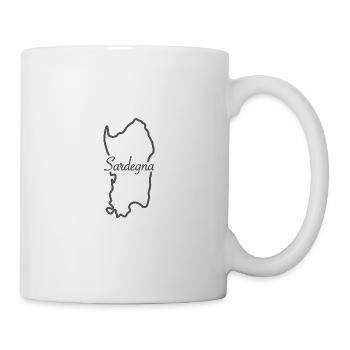 Sardinien - Tasse - Weiß - Rechts