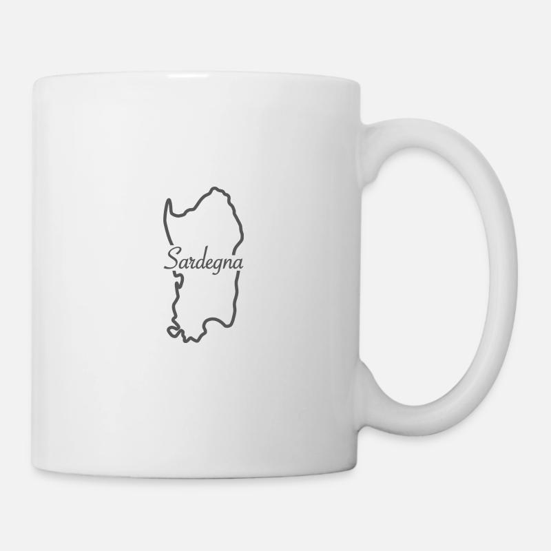 Sardinien - Tasse - Weiß