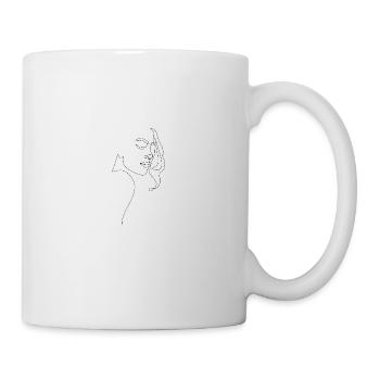Ms. Line Art - Mug - white - Right