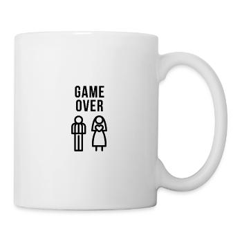 Stag and hen party - Game Over - Mug - white - Right