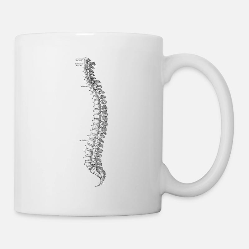 Human Body - Spine - Mug - white