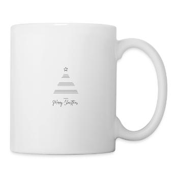Tannenbaum Weihnachten - Tasse - Weiß - Rechts