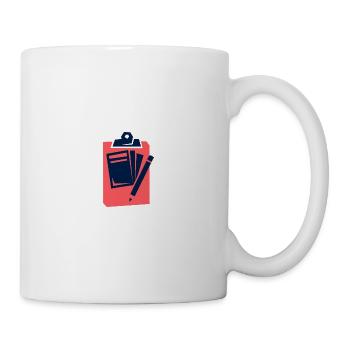 Instructeur de tableau de pointage Instructeur de disc golf - Mug blanc - blanc - Droite