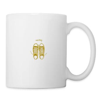 Sneaker shoestring - Mug blanc - blanc - Droite