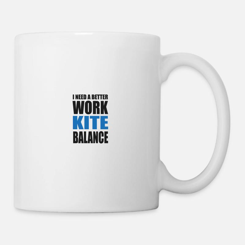 kite - Tasse - Weiß