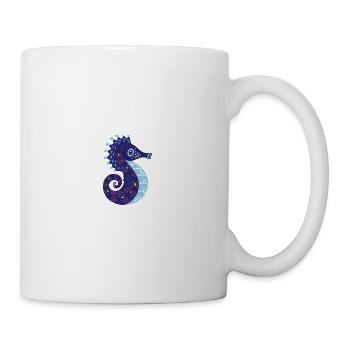 Meerestiere - Tasse - Weiß - Rechts
