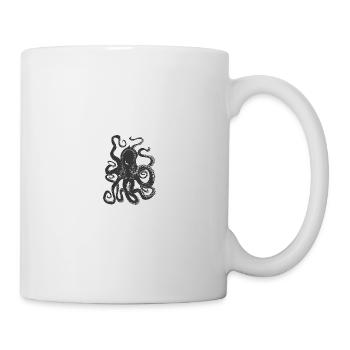 Meerestiere - Tasse - Weiß - Rechts