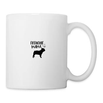 Bouledogue français Frenchie Mama chiens - Mug blanc - blanc - Droite
