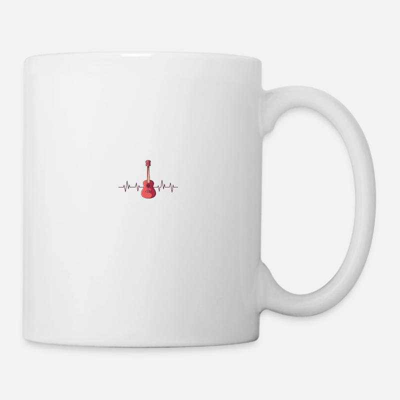 Acoustic guitar - Mug - white