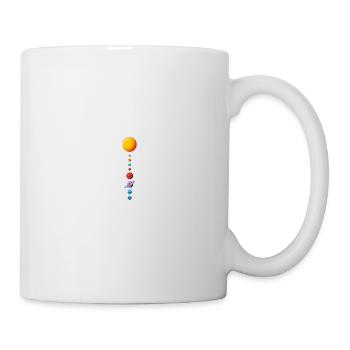 Our solar system - Mug - white - Right