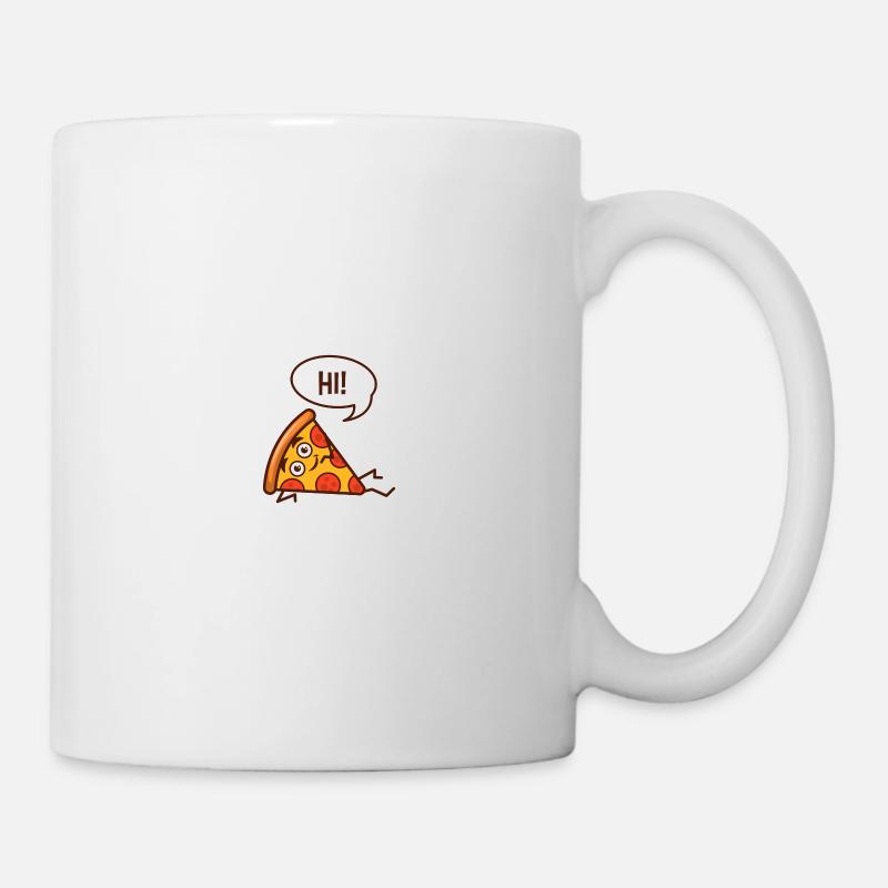Pizza pizza slices pizza slice - Mug - white