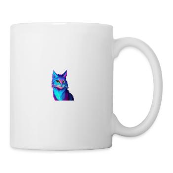 Katze Haustier Katzenhaar Hauskatze Kätzchen Kater - Tasse - Weiß - Rechts