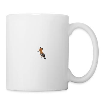 Wiedehopf Vogel Vogelbeobachter Biologe Herz - Tasse - Weiß - Rechts