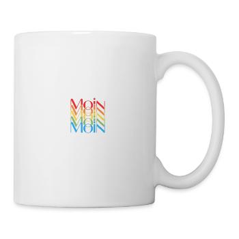 Moin - Tasse - Weiß - Rechts