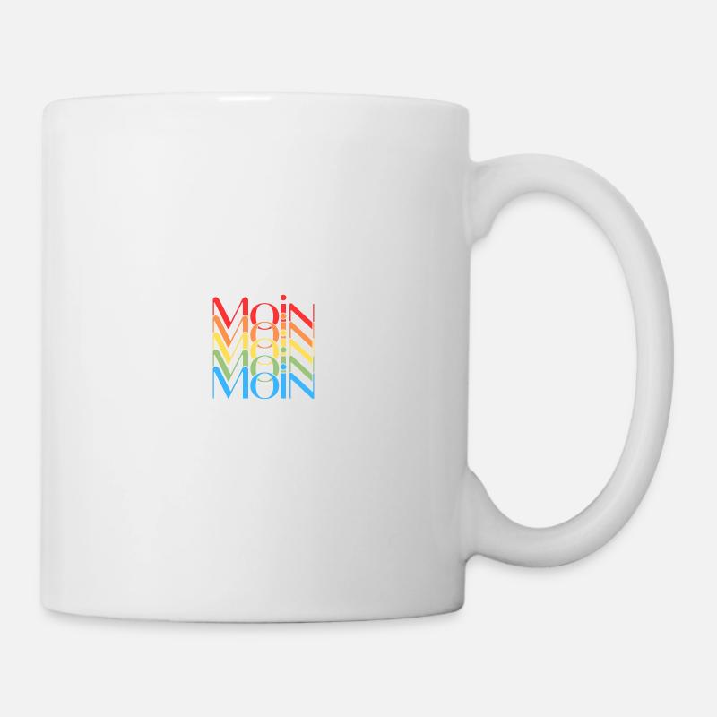Moin - Tasse - Weiß