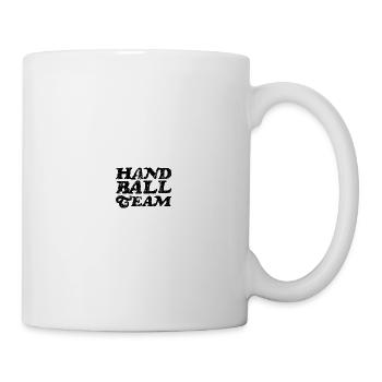 Handball équipe - Mug blanc - blanc - Droite