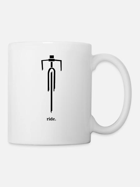 Bike - Tasse - Weiß