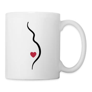 babybauch - Mug blanc - blanc - Droite