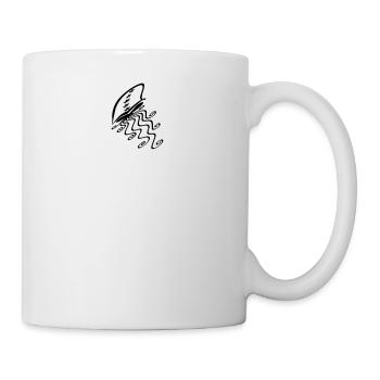 Oktopus - Tasse - Weiß - Rechts