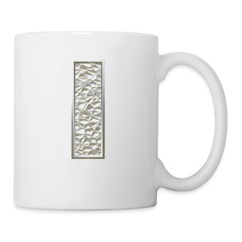 I, letter, letter I, initial, initial I, monogram, - Tasse - Weiß - Rechts