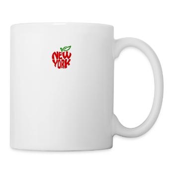 POMME DE NEW YORK - Mug blanc - blanc - Droite