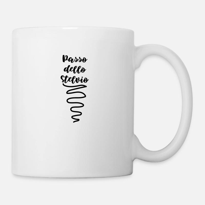 Passo dello stelvio cadeau vélo cycliste - Mug blanc - blanc