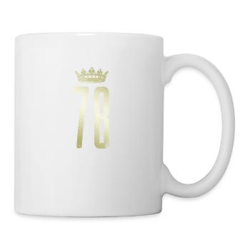 78 Number Crown - Mug - white - Right