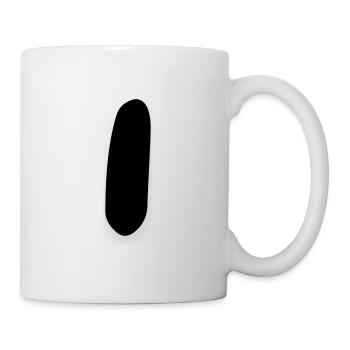 1 - Tasse - Weiß - Rechts