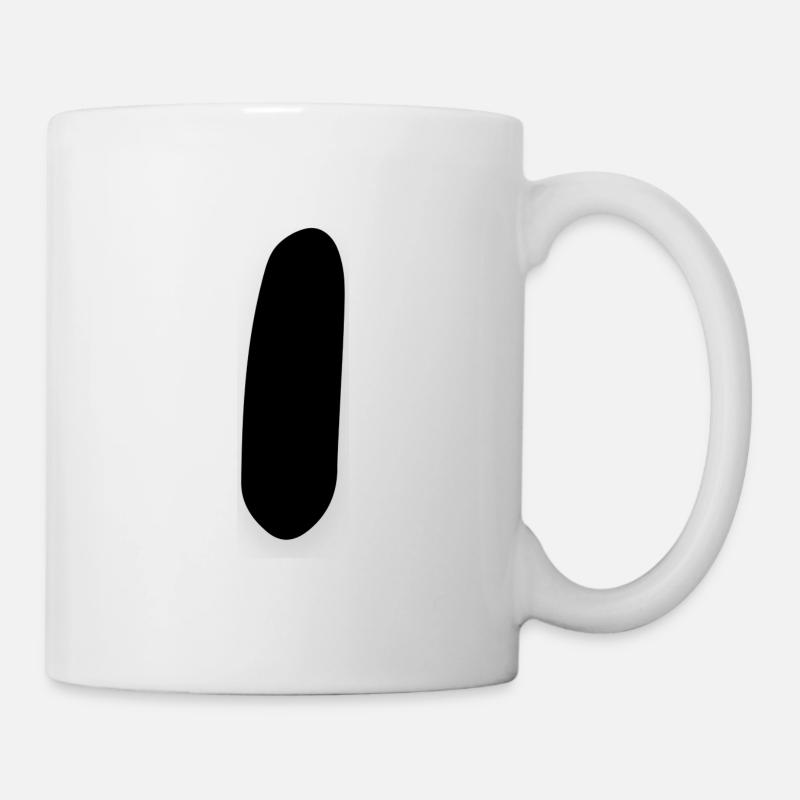 1 - Mug - white