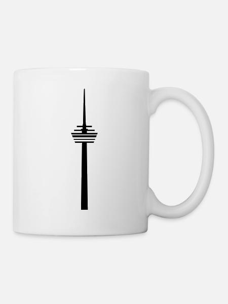 Köln Fernsehturm Colonius - Tasse - Weiß